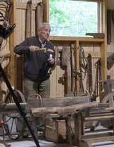 Niin löytyi tällekin esineelle käyttötarkoitus. Kauko Isotuvalle kotiseututyö on rakas harrastus.